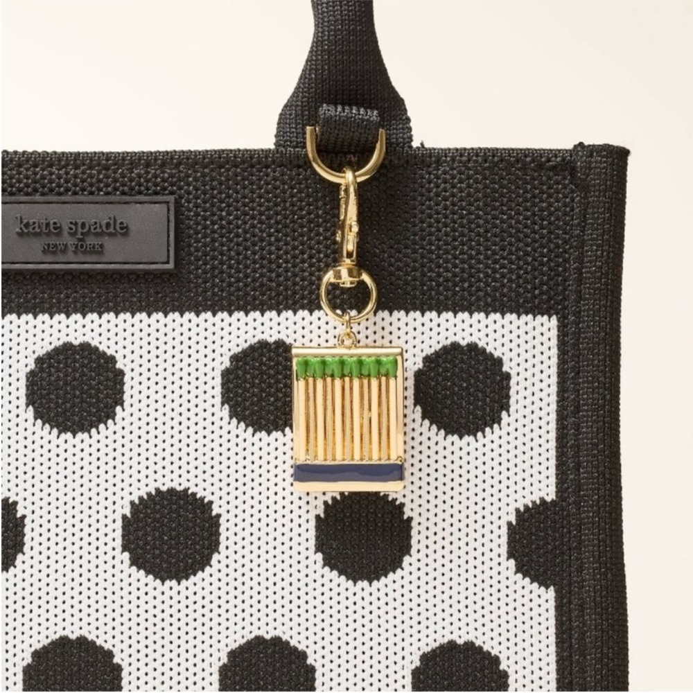 Kate Spade Bag Charms Bundle: Matches, Lipstick, 8 Ball, Camera - Picture 6 of 16